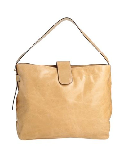 Shop Alessia Santi Woman Handbag Sand Size - Textile Fibers In Beige