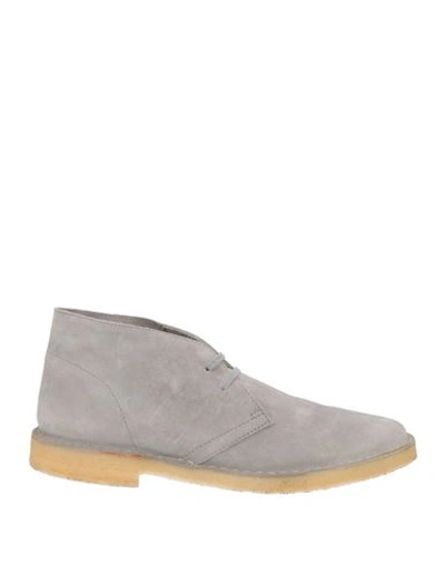 Shop Astorflex Man Ankle Boots Grey Size 7 Soft Leather