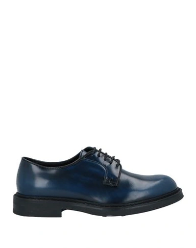 Doucal's Lace-up Shoes In Blue