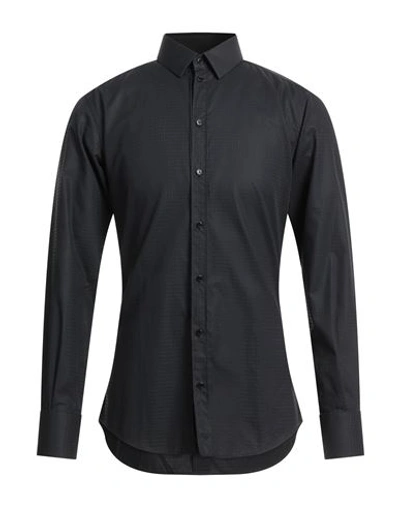 Shop Dolce & Gabbana Man Shirt Black Size 15 ½ Cotton