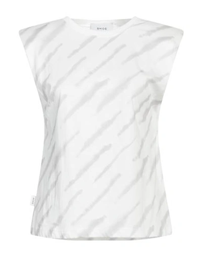 Shop Shoe® Shoe Woman T-shirt Off White Size L Cotton