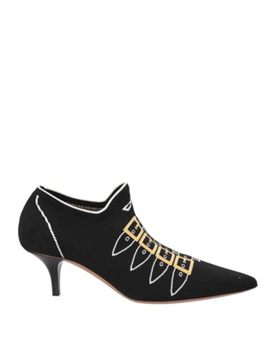 Shop Marni Woman Ankle Boots Black Size 8 Textile Fibers