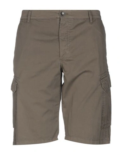 Shop 40weft Man Shorts & Bermuda Shorts Dark Purple Size 28 Cotton
