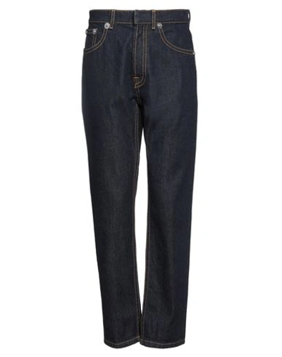 Shop Lanvin Man Jeans Blue Size 31 Cotton