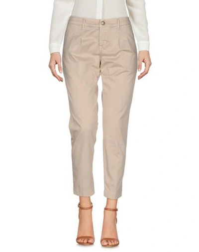 Jacob Cohёn Woman Pants Beige Size 32 Cotton, Elastane In Beige