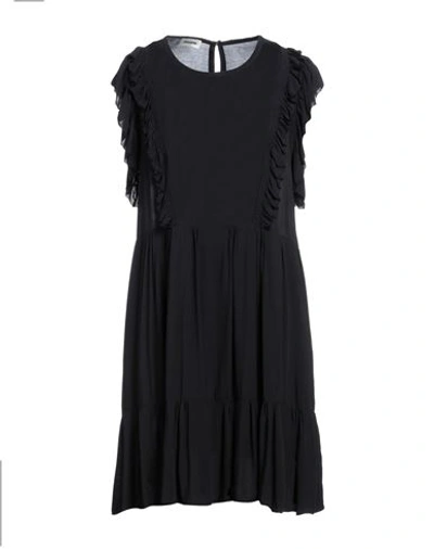 Shop Zadig & Voltaire Woman Mini Dress Black Size L Viscose