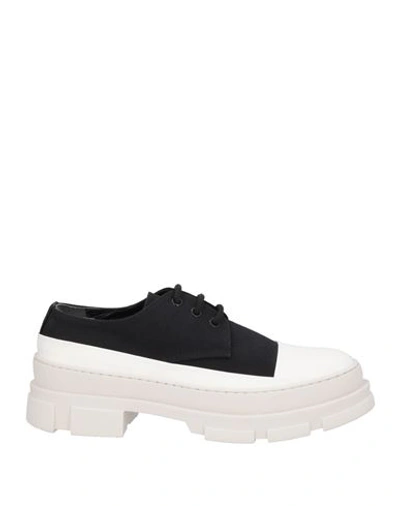 Shop Philosophy Di Lorenzo Serafini Woman Sneakers Black Size 10 Soft Leather, Textile Fibers