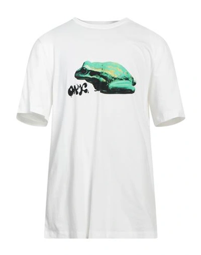 Shop Oamc Man T-shirt White Size Xl Cotton