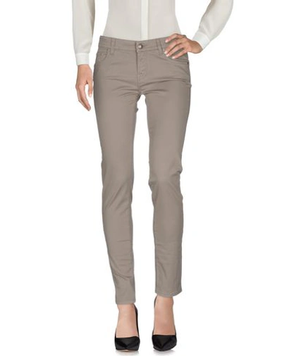 Shop Jacob Cohёn Woman Pants Grey Size 27 Lyocell, Cotton, Elastane