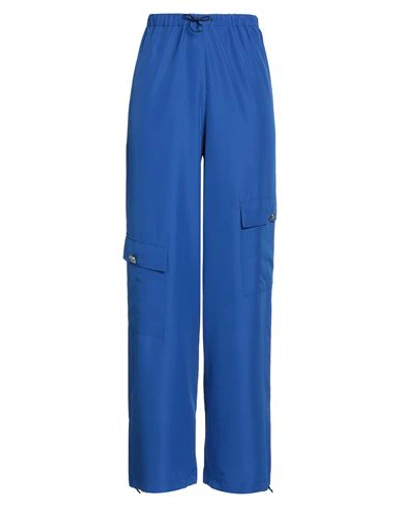 Not After Ten Woman Pants Blue Size 6 Polyester In Blue