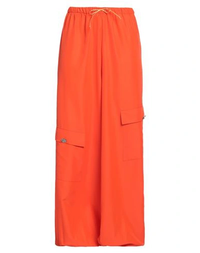 Shop Not After Ten Woman Pants Orange Size 6 Polyester