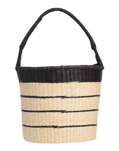 Sensi Studio Woman Handbag Black Size - Textile Fibers In Black