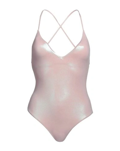 Shop Chiara Ferragni Woman One-piece Swimsuit Pink Size 8 Polyamide, Elastane