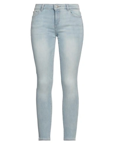 Dl1961 Woman Jeans Blue Size 28 Cotton, Polyester, Lycra In Blue