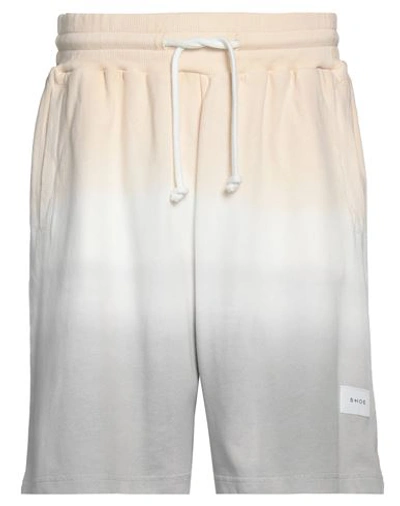 Shop Shoe® Shoe Man Shorts & Bermuda Shorts Beige Size Xxl Cotton