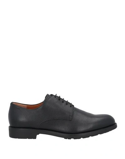 Shop Bally Man Lace-up Shoes Black Size 9 Bovine Leather