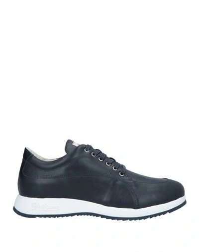 Shop Barleycorn Man Sneakers Midnight Blue Size 7.5 Calfskin
