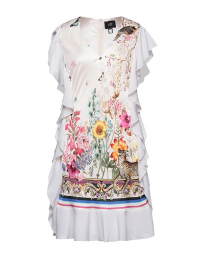 Shop Cavalli Class Woman Mini Dress Light Pink Size 14 Viscose, Polyester