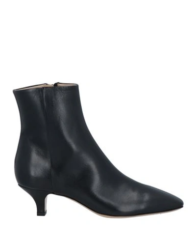 Shop Fabio Rusconi Woman Ankle Boots Black Size 8 Soft Leather