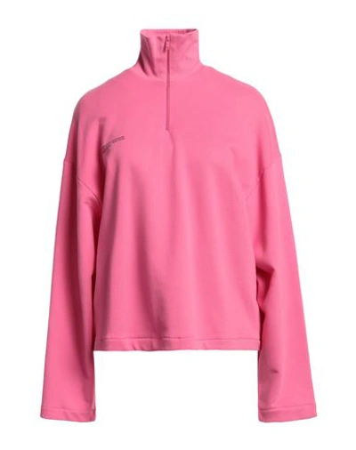 Shop Pangaia Woman Sweatshirt Fuchsia Size Xl Organic Cotton In Pink
