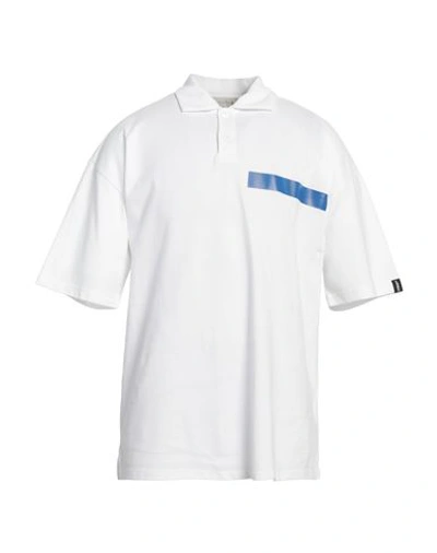 Shop Mackintosh Man Polo Shirt White Size S Organic Cotton