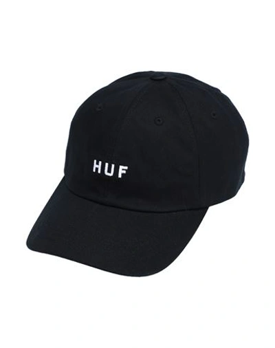Shop Huf Man Hat Black Size Onesize Cotton