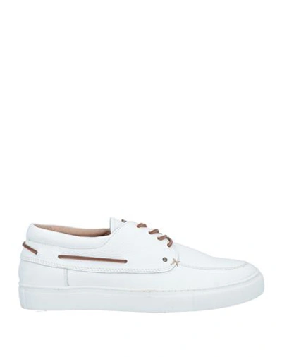Kjøre Project Man Loafers White Size 10 Leather In White