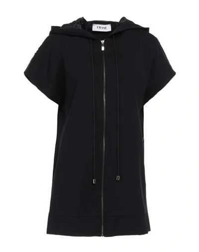 Shop Frase Francesca Severi Woman Sweatshirt Black Size 6 Polyamide, Elastane
