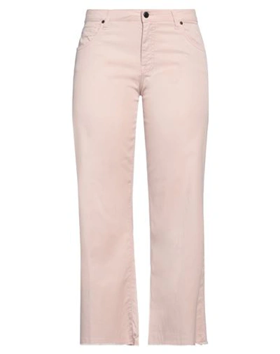 Shop Up ★ Jeans Woman Pants Blush Size 31 Tencel, Cotton, Elastane In Pink