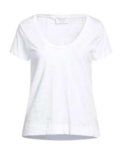 Shop Daniele Fiesoli Woman T-shirt White Size 2 Cotton