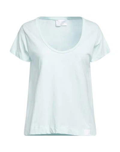 Shop Daniele Fiesoli Woman T-shirt Light Green Size 3 Cotton
