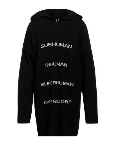 Shop Rick Owens Man Sweater Black Size M Cashmere, Wool