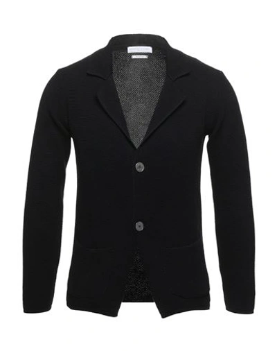 Shop Daniele Fiesoli Man Suit Jacket Black Size S Cotton