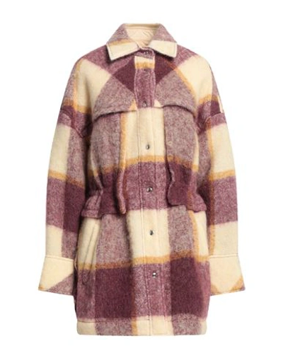 Shop Iro Woman Shirt Magenta Size 4 Mohair Wool, Alpaca Wool, Virgin Wool, Polyamide