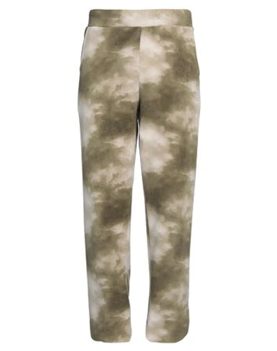Shop Dime Man Pants Military Green Size L Cotton