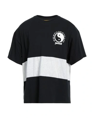 Shop Nomad Man T-shirt Black Size S Cotton