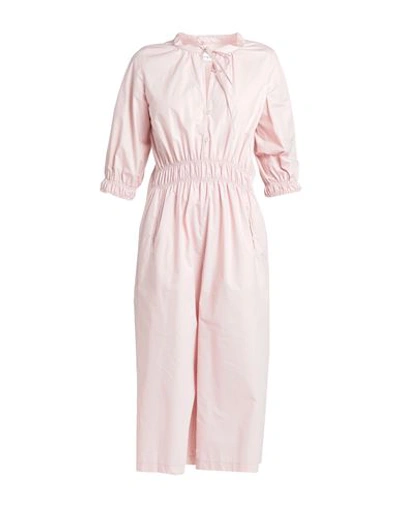 Shop Katia Giannini Woman Jumpsuit Pink Size 8 Cotton