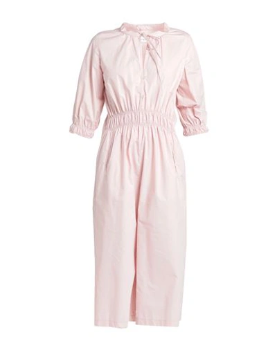 Katia Giannini Woman Jumpsuit Pink Size 8 Cotton In Pink