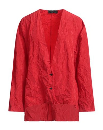 Maria Calderara Woman Shirt Red Size 1 Polyester In Red