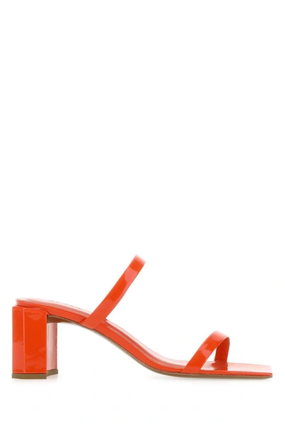 Shop By Far Sandals In Red