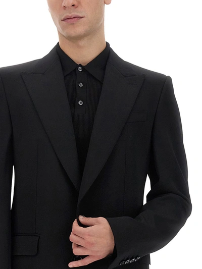 Shop Dolce & Gabbana Single-breasted Jacket In Black