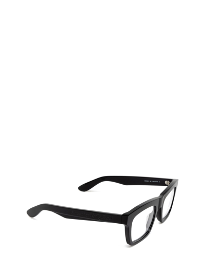 Shop Alexander Mcqueen Am0423o Black Glasses