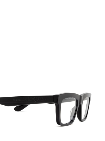 Shop Alexander Mcqueen Am0423o Black Glasses