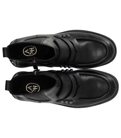 Ash Wings Studs Black Chelsea Boot In Black