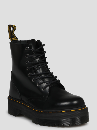 Shop Dr. Martens' Jadon Combat Boots In Black