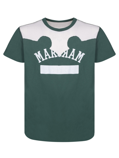 Shop Maison Margiela Logo Print T-shirt In White