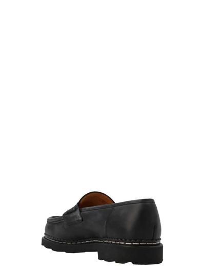 Shop Paraboot Remis Loafers In Black