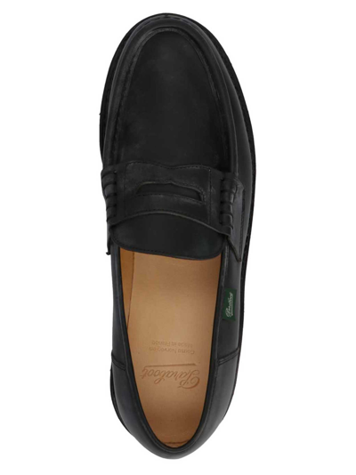 Shop Paraboot Remis Loafers In Black