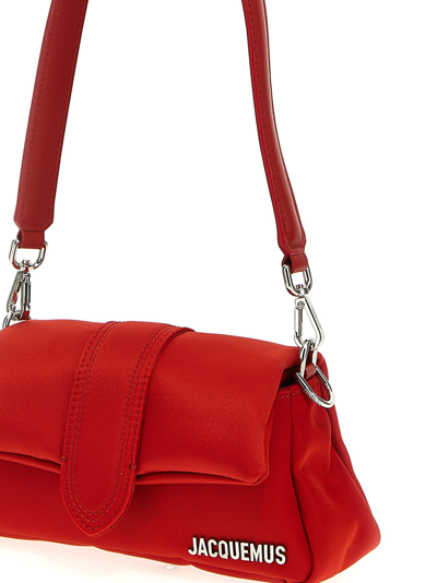 Shop Jacquemus Le Petit Bambimou Shoulder Bag In Red