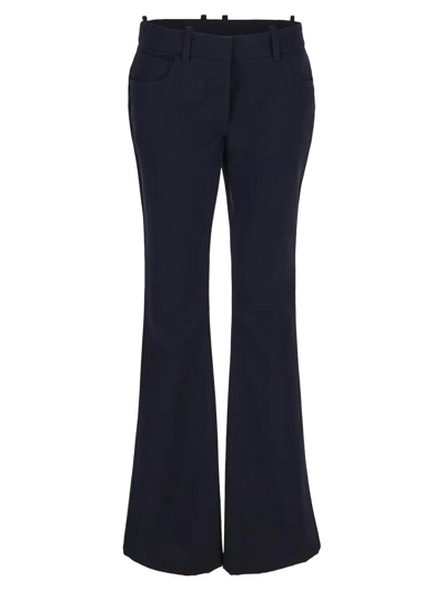 Off-white Midnight Blue Wool Pant In Cobalt Blu
